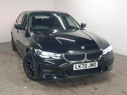 Black Used 2020 BMW 320 Sport Line Sedan | £20,498 (Fair price)