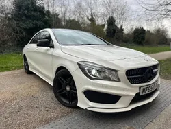 White Used 2015 Mercedes CLA220 AMG Sedan | £12,499 (Fair price)