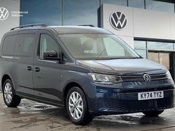 Blue Used 2025 VW Caddy Maxi California MPV | £32,990 (Expensive)