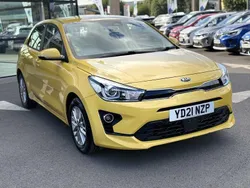 Zest yellow Used 2021 Kia Rio 2 Hatchback | £11,600 (Fair price)