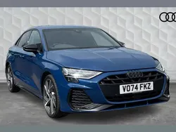 Blue Used 2024 Audi A3 Black Edition Sedan | £31,950 (Expensive)