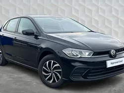 Black Used 2024 VW Polo Life Hatchback | £17,487 (Fair price)