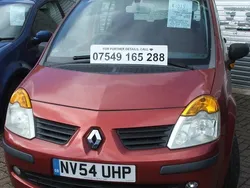 Red Used 2004 Renault Modus Expression MPV | £1,025