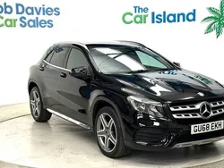 Black Used 2018 Mercedes GLA200 AMG line SUV | £15,950 (Fair price)