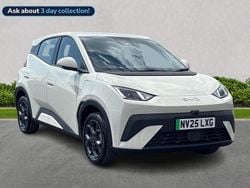 White New 2025 BYD Dolphin Boost Hatchback | £17,999 (Good price)