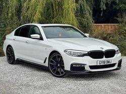 White Used 2018 BMW 540 M Sport Sedan | £19,495 (Fair price)