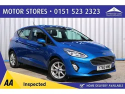 Blue Used 2019 Ford Fiesta Zetec Hatchback | £7,295 (Fair price)