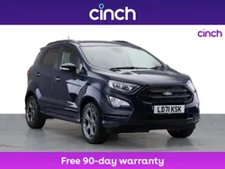 Blue Used 2022 Ford Ecosport ST-Line SUV | £12,469 (Good price)