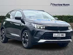 Carbon black Used 2022 Vauxhall Grandland X Ultimate SUV | £17,249 (Fair price)