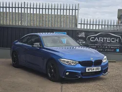 Blue Used 2014 BMW 420 M Sport Coupe | £8,250 (Fair price)