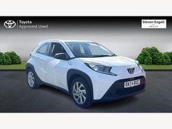 White Used 2024 Toyota Aygo PURE Hatchback | £16,303 (Fair price)
