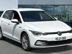 Pure white Used 2021 VW Golf VIII Style Hatchback | £15,712 (Fair price)