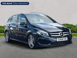 Black Used 2018 Mercedes B200 AMG Line Premium MPV | £13,349 (Fair price)