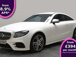 White Used 2020 Mercedes E300 AMG Line Premium Coupe | £25,812 (Super price)