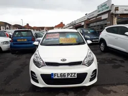 White Used 2016 Kia Rio 2 Hatchback | £8,195 (A bit pricey)