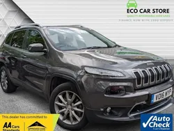 Grey Used 2016 Jeep Cherokee Limited SUV | £7,495 (Fair price)