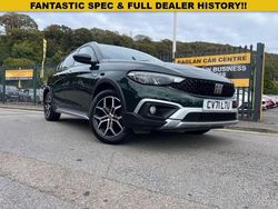 Green Used 2021 Fiat Tipo Cross Hatchback | £10,995 (A bit pricey)