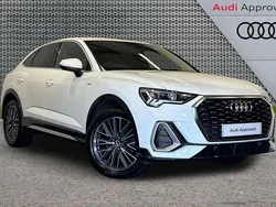 White Used 2020 Audi Q3 S-Line SUV | £25,995 (A bit pricey)