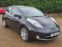 Black Used 2015 Nissan Leaf Acenta Hatchback | £4,450 (Fair price)