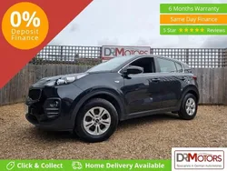 Black Used 2016 Kia Sportage SUV | £8,640 (Fair price)