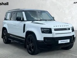 White Used 2024 Land Rover Defender HSE Dynamic SUV | £82,276 (Expensive)