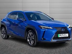 Celestial blue Used 2021 Lexus UX 300e SUV | £16,050 (Fair price)