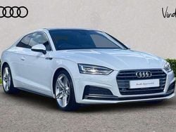 White Used 2020 Audi A5 S-Line Coupe | £21,232 (Fair price)