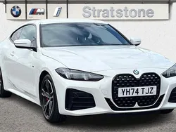 White Used 2024 BMW 420 M Sport Coupe | £34,799 (Fair price)