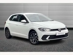 Pure white Used 2022 VW Polo Life Hatchback | £14,781 (Good price)