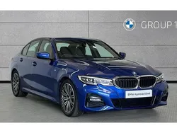 Blue Used 2022 BMW 330 M Sport Sedan | £28,990 (Fair price)