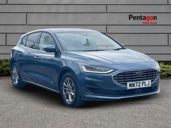 Blue Used 2023 Ford Focus Titanium Hatchback | £15,995 (Fair price)