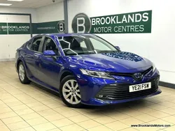 Blue Used 2021 Toyota Camry Design Sedan | £18,985 (Fair price)