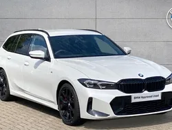 White Used 2024 BMW 320 M Sport Estate | £36,777 (Expensive)