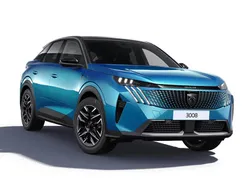 Obsession blue New 2025 Peugeot e-3008 GT SUV | £44,754