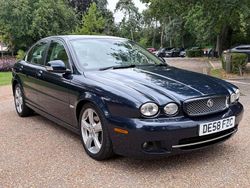 Blue Used 2008 Jaguar X-type SE Sedan | £2,495 (Fair price)