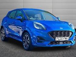 Desert island blue Used 2020 Ford Puma Gen-E ST-Line Hatchback | £15,750