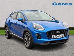 Blue Used 2024 Ford Puma Titanium Hatchback | £22,799 (Expensive)