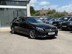 Black Used 2018 Mercedes C220 Executive Estate | £14,295 (Good price)