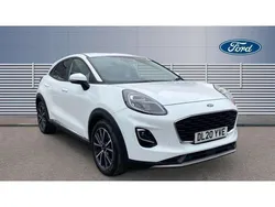 White Used 2020 Ford Puma Titanium SUV | £12,992 (Good price)
