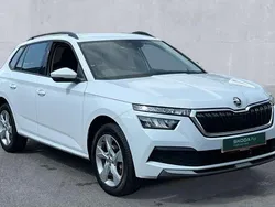 Metallic moon white Used 2023 Skoda Kamiq SE SUV | £16,450 (Fair price)