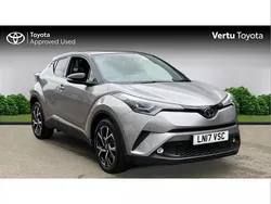 Silver Used 2017 Toyota C-HR SUV | £13,700 (Fair price)
