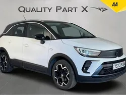 White Used 2023 Vauxhall Crossland Ultimate SUV | £14,650 (Good price)