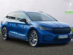Blue Used 2024 Skoda Enyaq iV SportlinePlus SUV | £29,799 (Expensive)