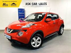 Bright red Used 2015 Nissan Juke Visia SUV | £4,495 (Good price)