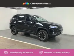 Black Used 2022 Jeep Compass Trailhawk SUV | £15,997 (Good price)