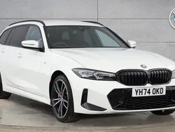 White Used 2024 BMW 330e M Sport Estate | £34,500 (Super price)