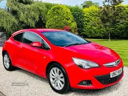 Red Used 2013 Vauxhall Astra GTC SRi Hatchback | £2,495