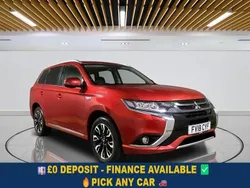 Red Used 2018 Mitsubishi Outlander P-HEV SUV | £12,799 (Fair price)