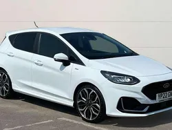 White Used 2022 Ford Fiesta ST-Line Hatchback | £15,158 (A bit pricey)