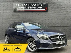 Blue Used 2018 Mercedes A200 Sport Edition Hatchback | £9,450 (Good price)